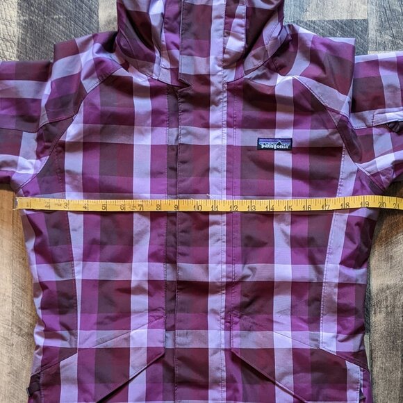 Patagonia Insulated Sidewall Jacket Plaid Ski Snowboard - Picture 9 of 9